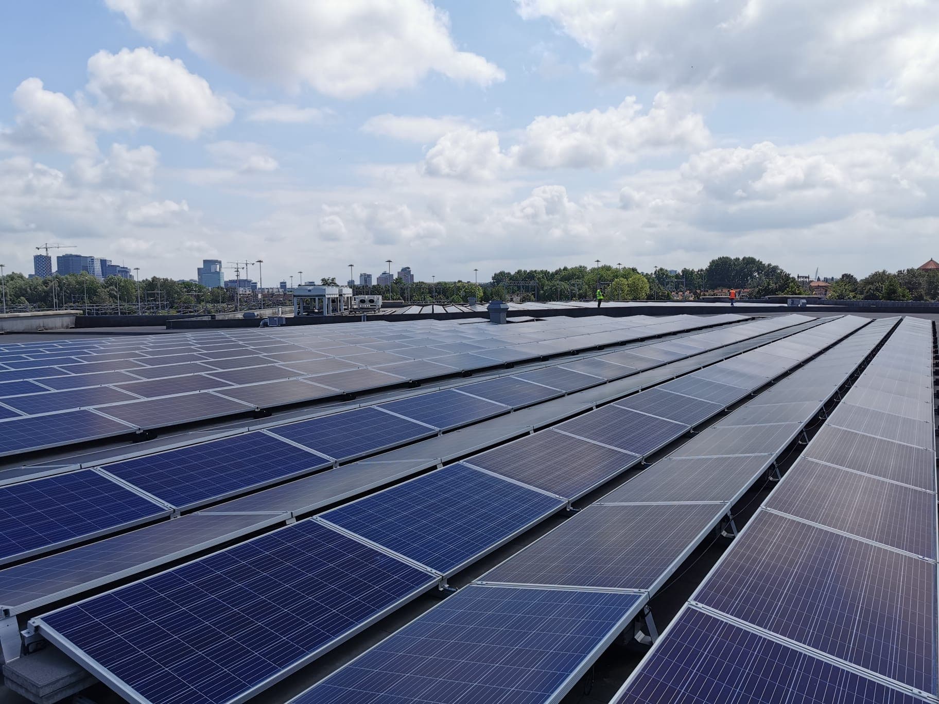 Zonnepanelen Plat Dak
